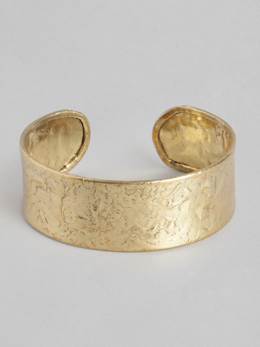 RICHEERA Women Gold-Plated Cuff Bracelet Price in India