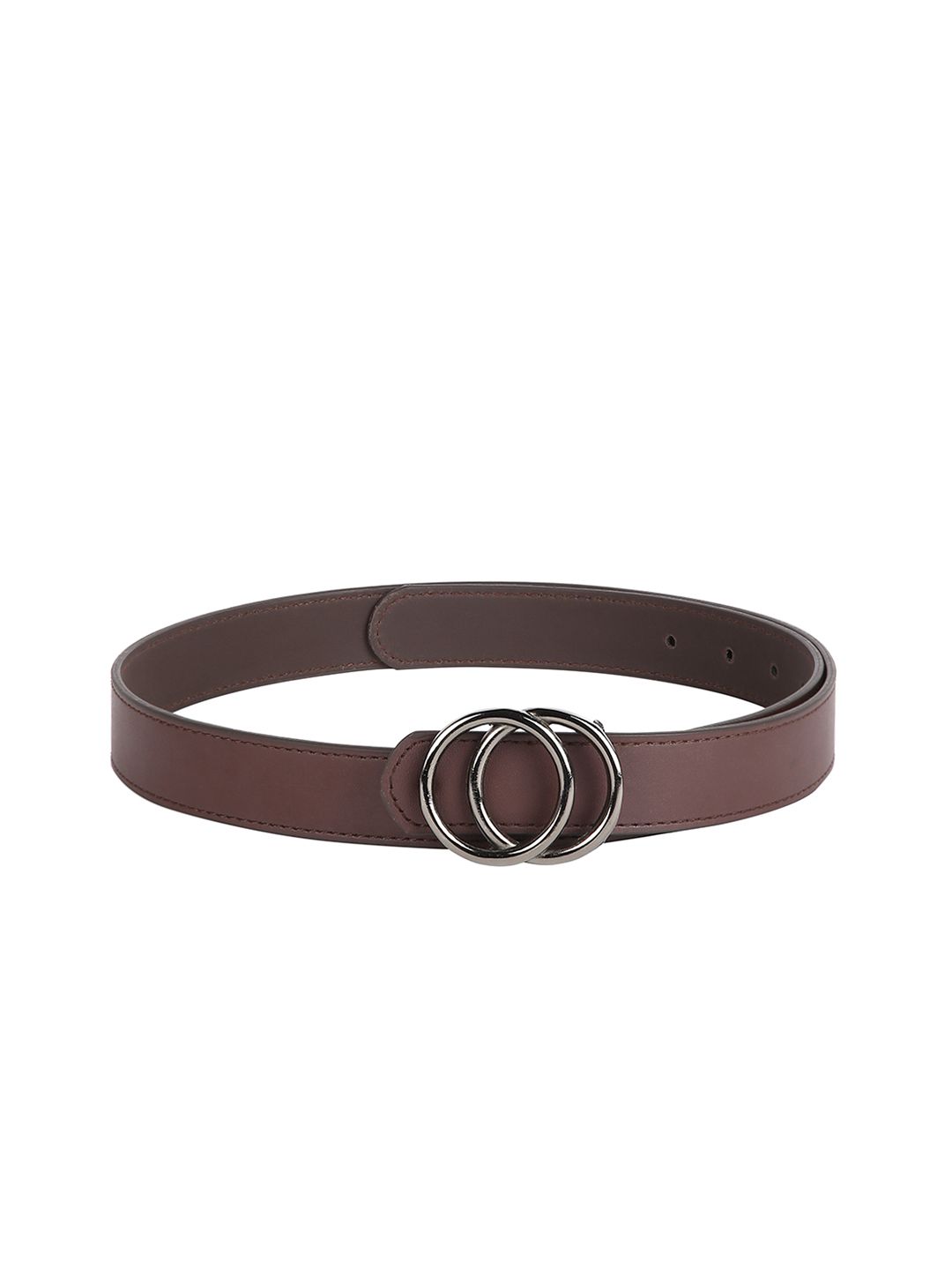 CRUSSET Women Brown Solid Belt Price in India