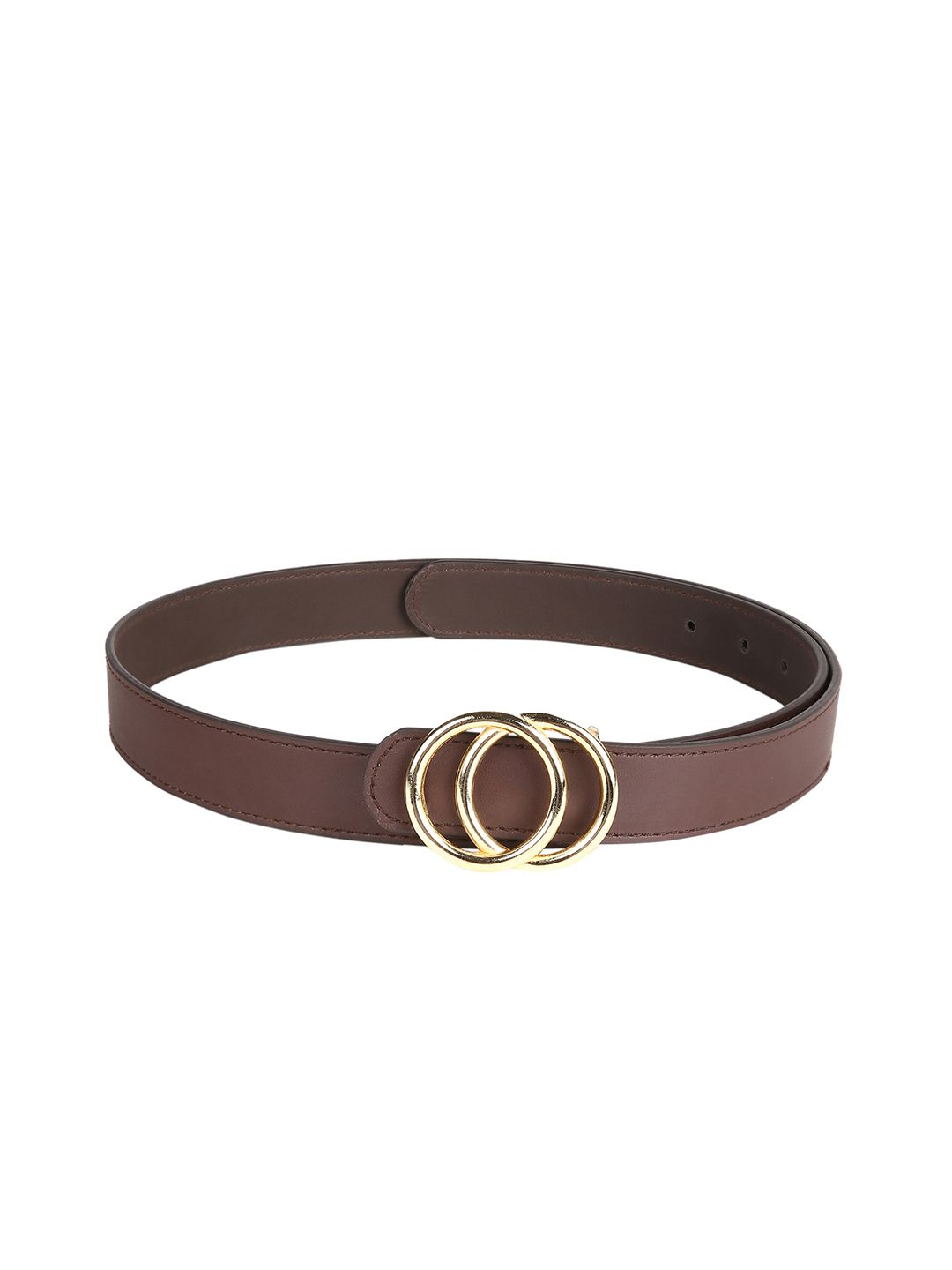 CRUSSET Women Brown Solid Belt Price in India