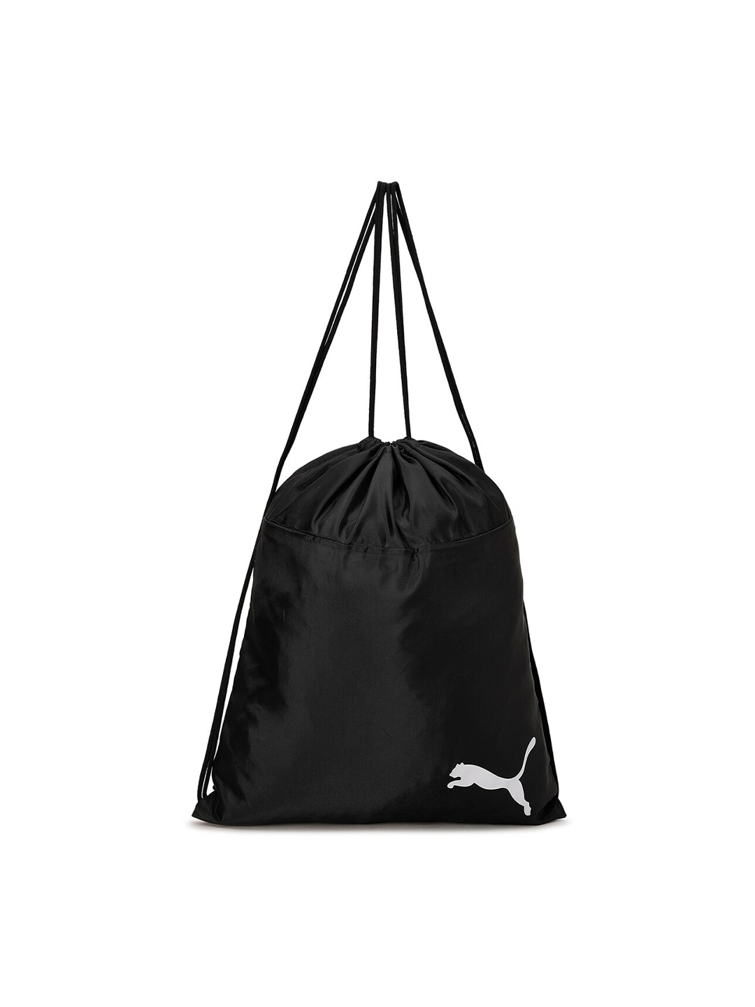 Puma Unisex Black Solid teamGOAL Gym Sack Graphic Backpack Price in India