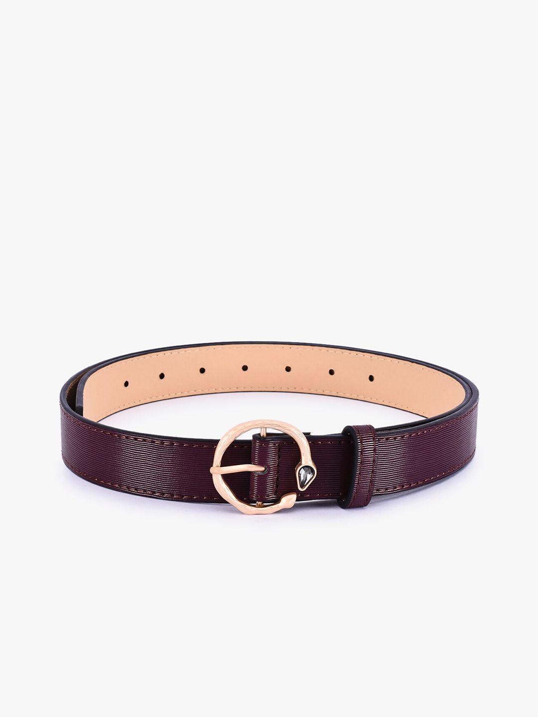 BuckleUp Women Brown Belt Price in India