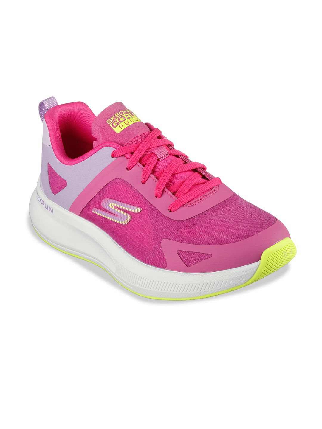 Skechers Women Pink Mesh Running Non-Marking Shoes Price in India
