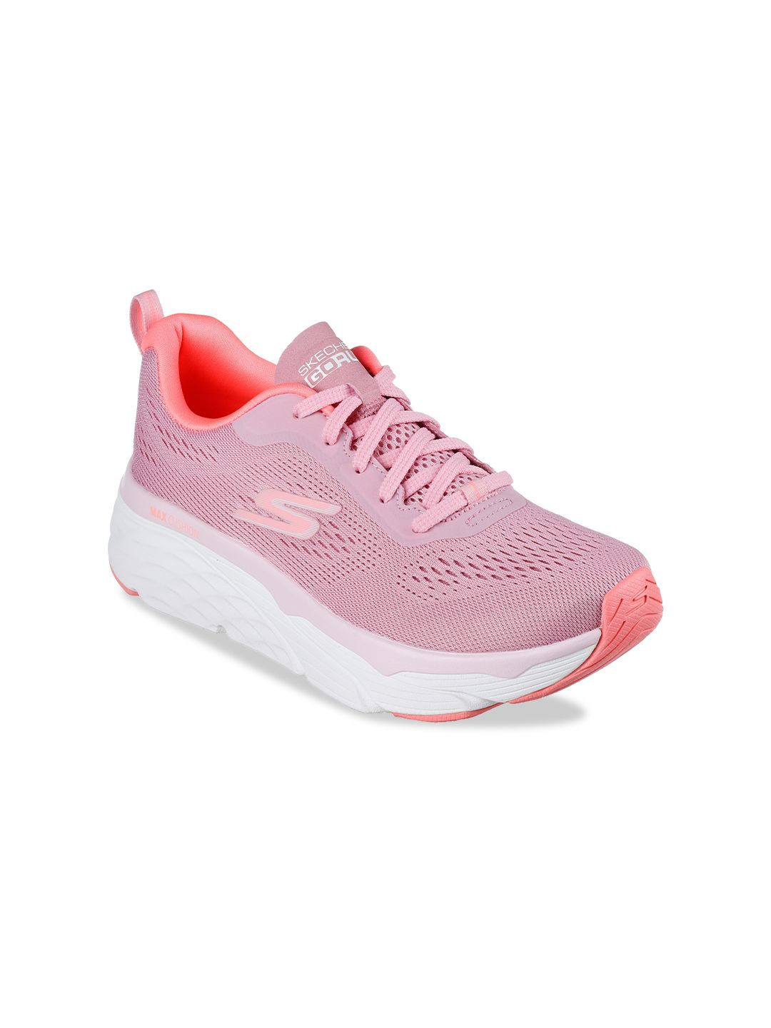 Skechers Women Pink Mesh Walking Non-Marking Shoes Price in India