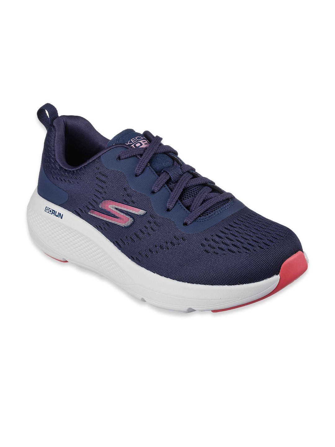 Skechers Women Navy Blue Sports Shoes Price in India