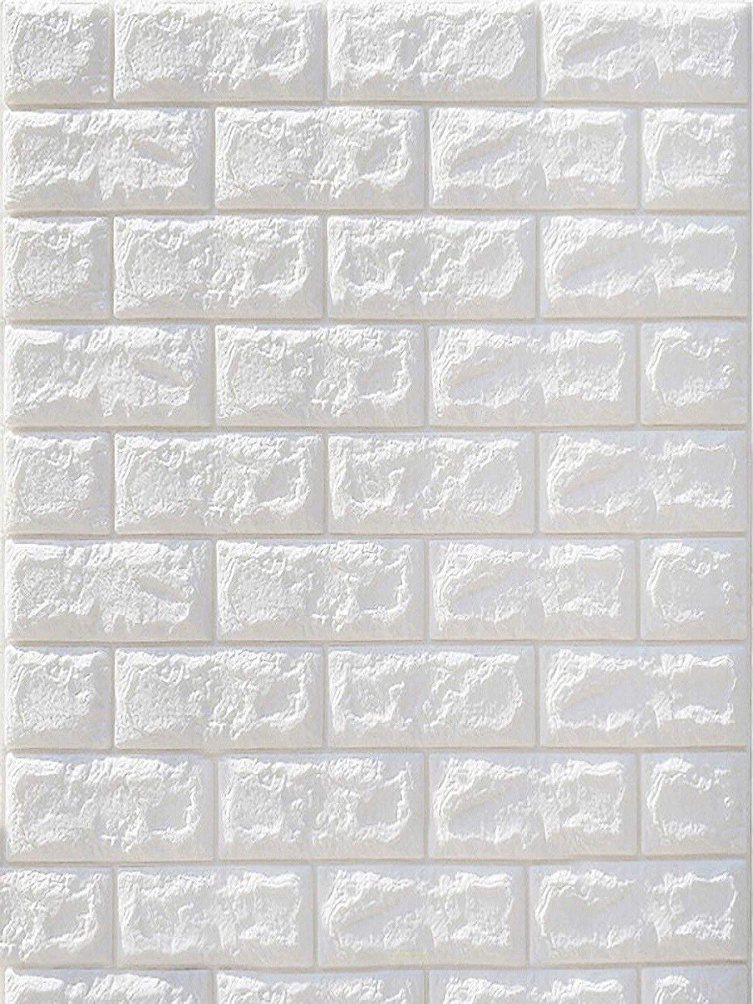 Tormeti White Self-Adhesive Waterproof Wallpaper Price in India