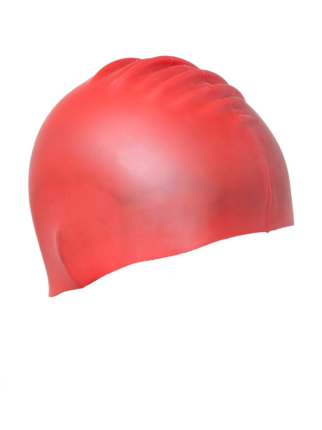 CUKOO Women Red Solid Comfort-Fit Swimming Cap Price in India