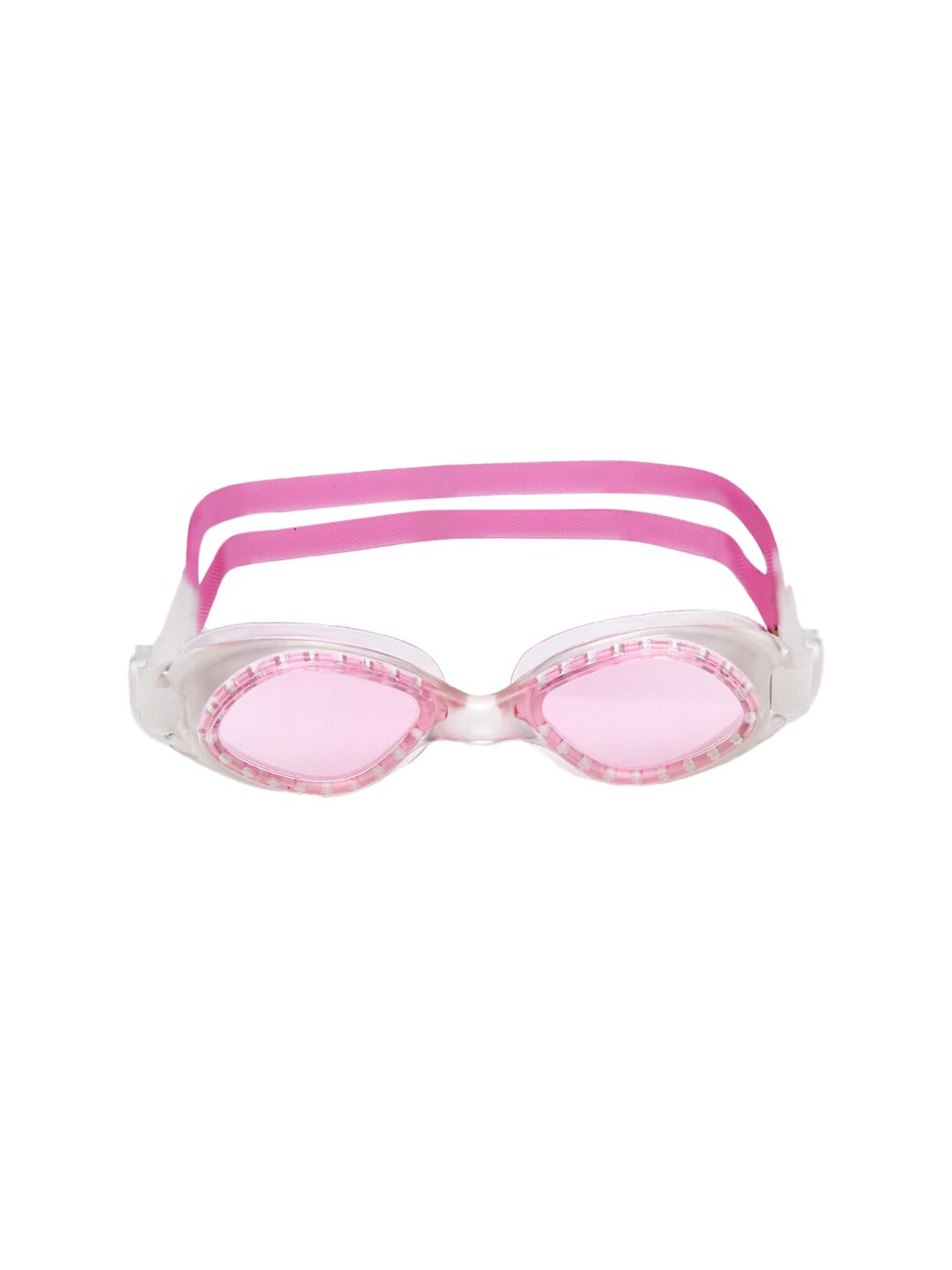 CUKOO Women Pink Solid Comfort-Fit Swimming Goggles Price in India