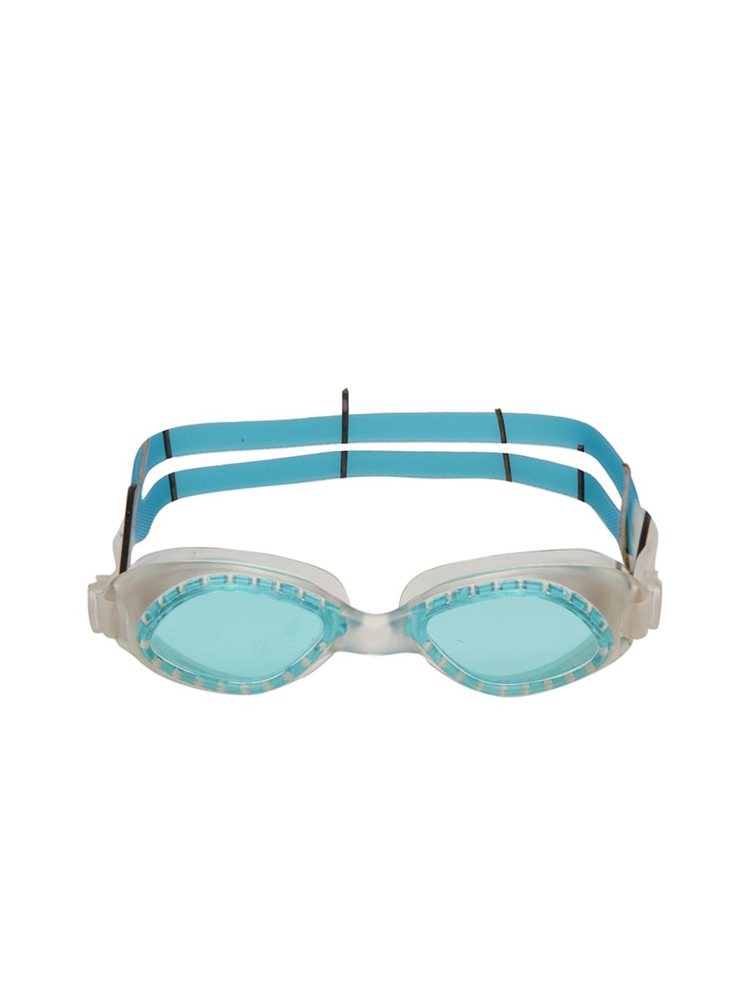 CUKOO Women Blue Solid Comfort-Fit Swimming Goggles Price in India
