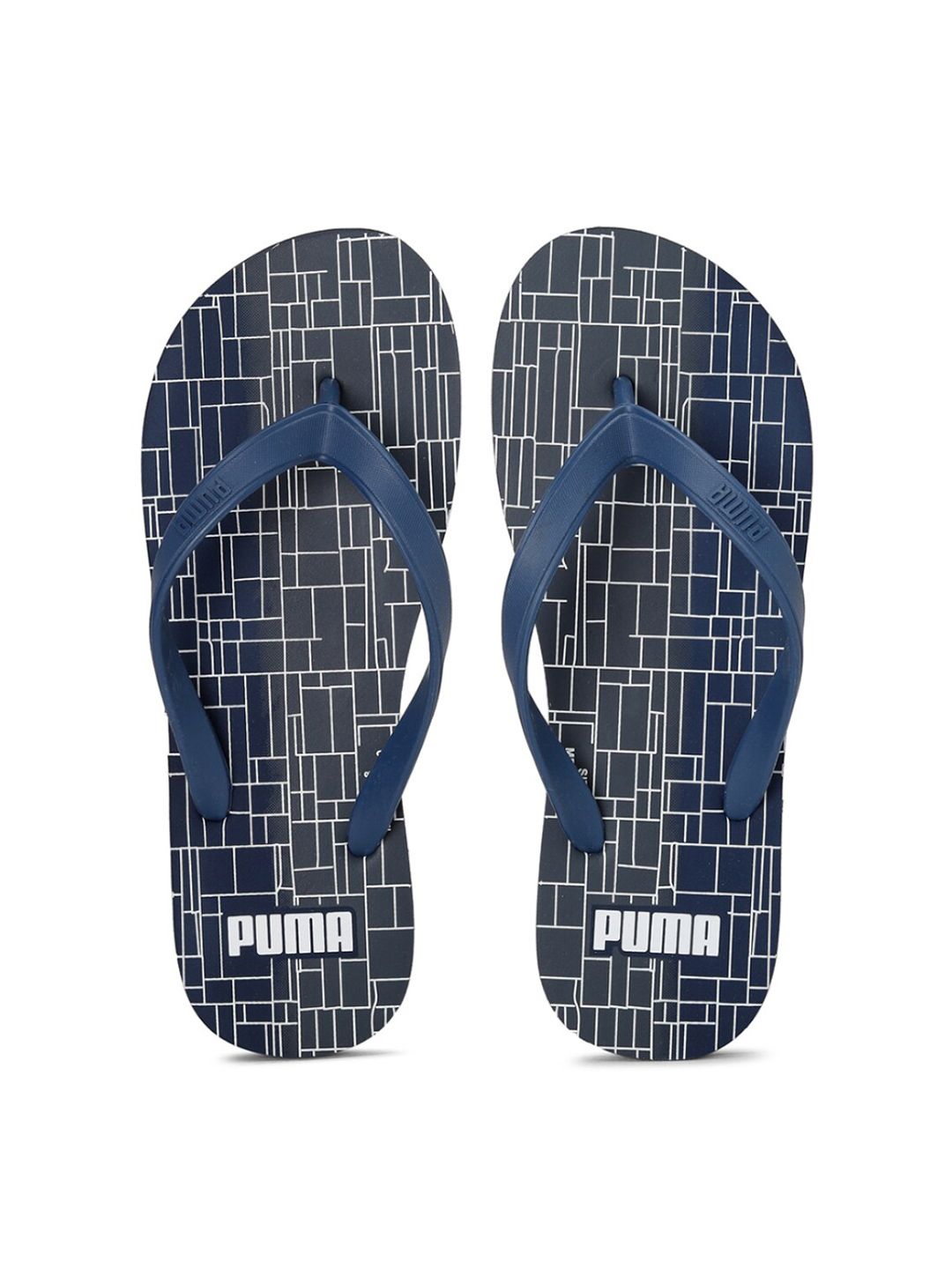 Puma Unisex Blue Flip Flops Price in India