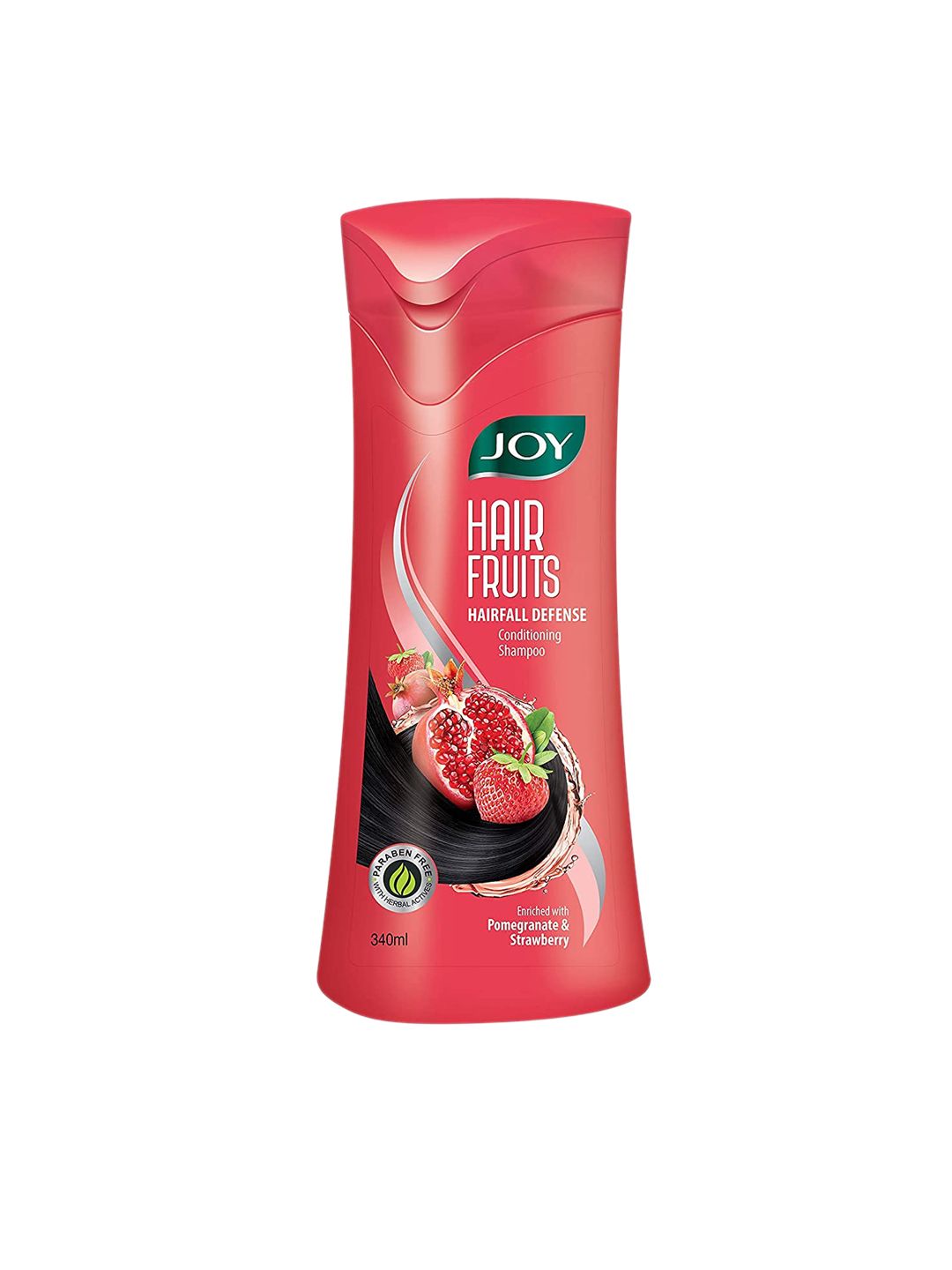 JOY Hair Fruits Hairfall Defense Conditioning Shampoo with Pomegranate & Strawberry- 340ml Price in India