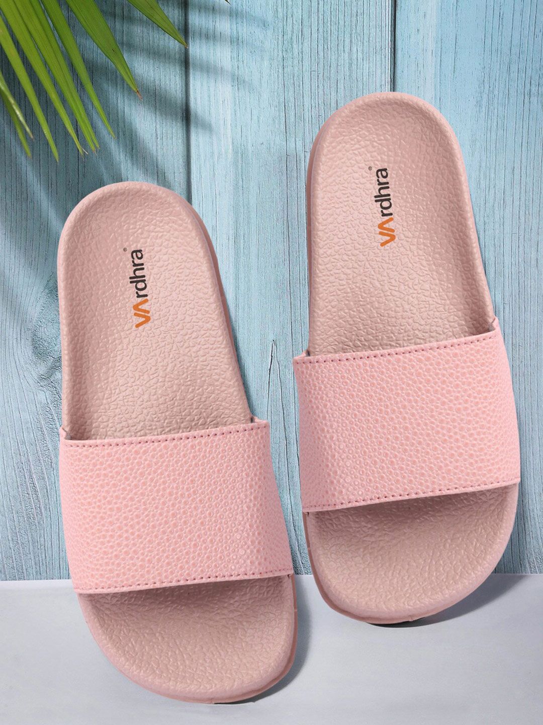 Vardhra Women Pink Sliders Price in India