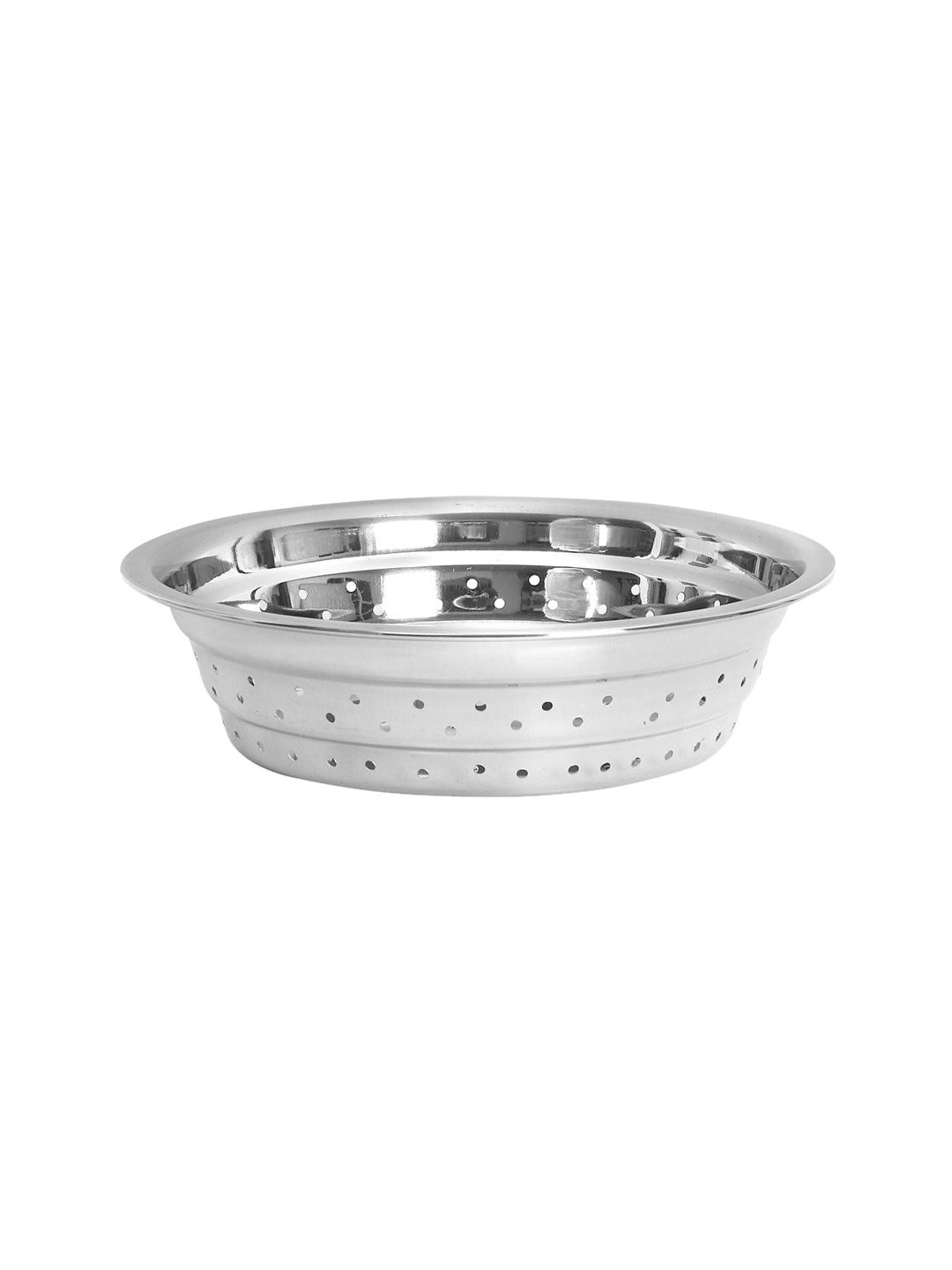 Athome by Nilkamal Steel Grey Stainless Steel Colander Price in India