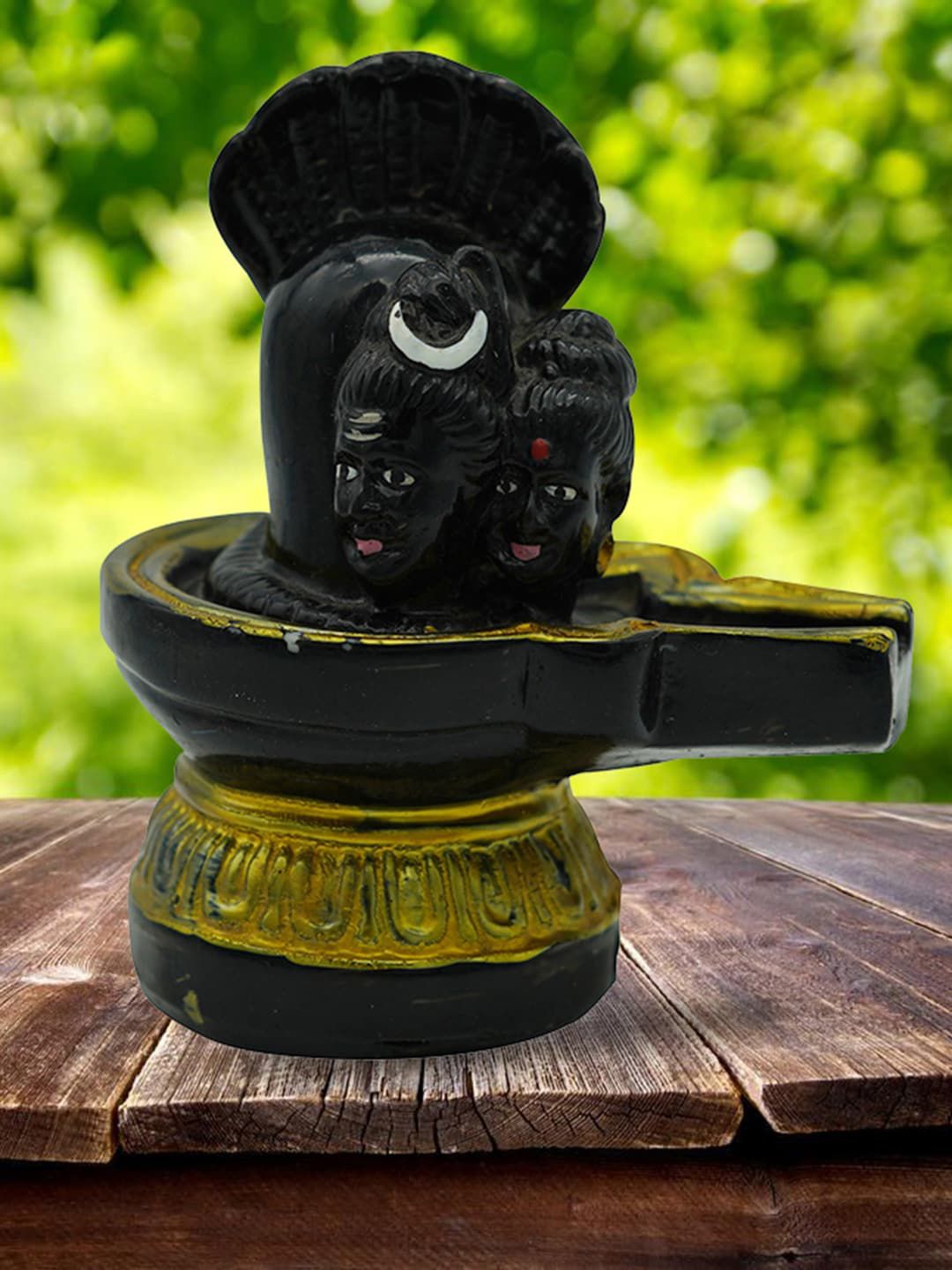 Gallery99 Black Stone Shiv Ling Statue Showpiece Price in India