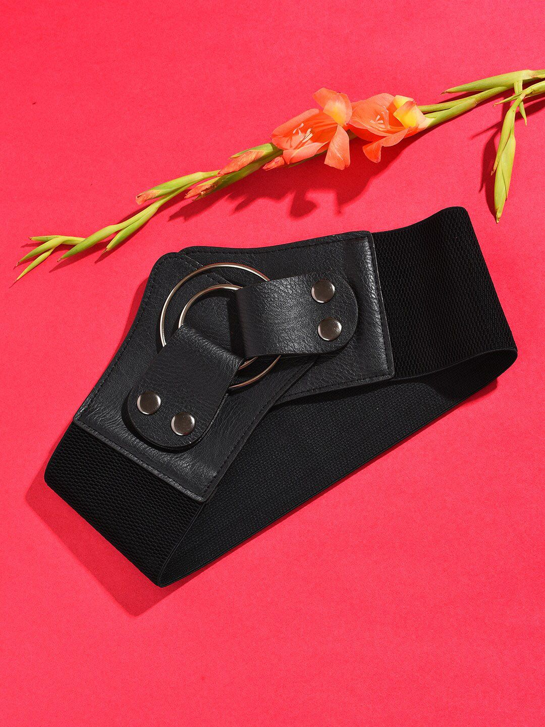 HAUTE SAUCE by Campus Sutra Women Black Belt Price in India