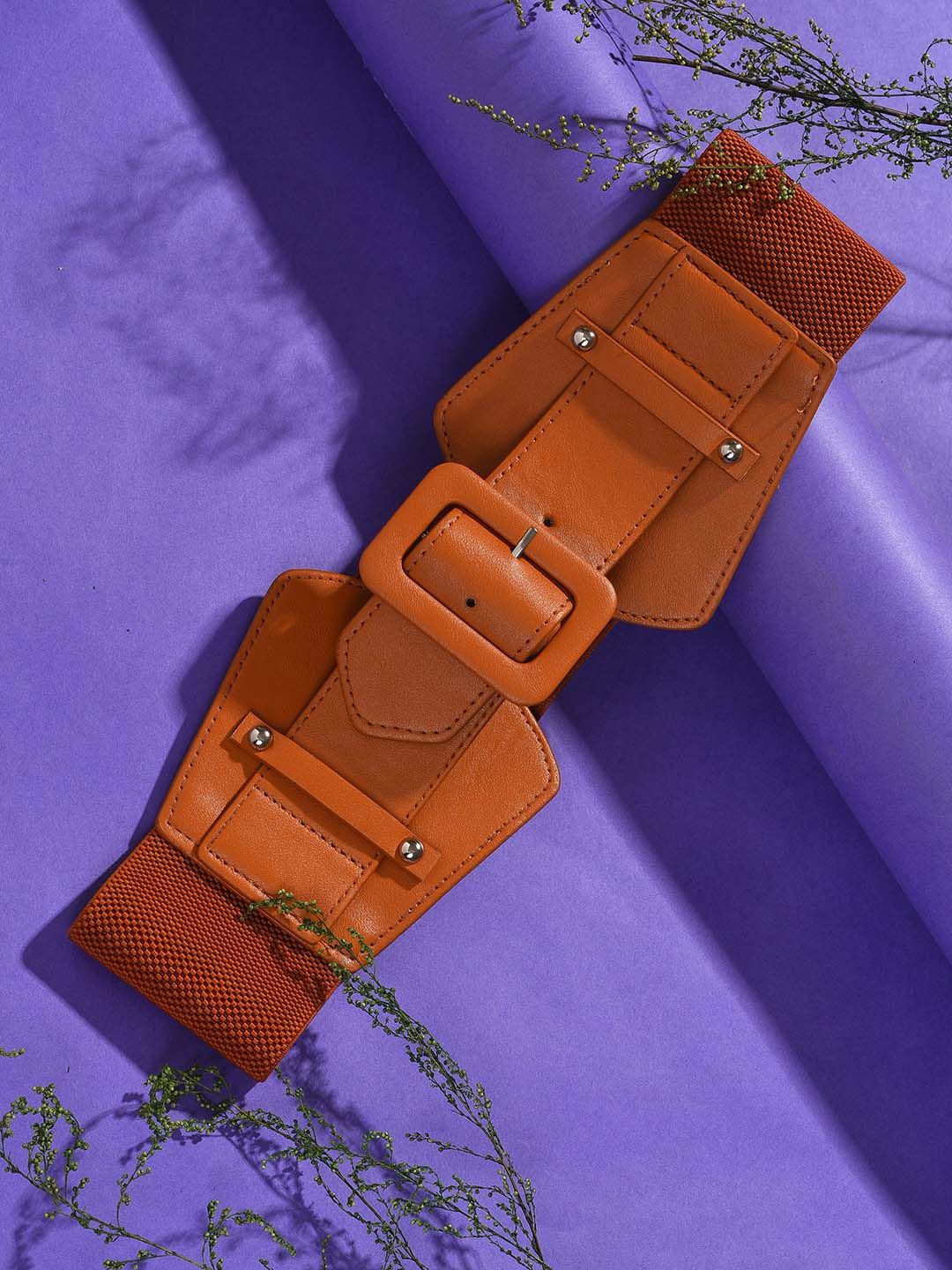 HAUTE SAUCE by Campus Sutra Women Brown Belt Price in India