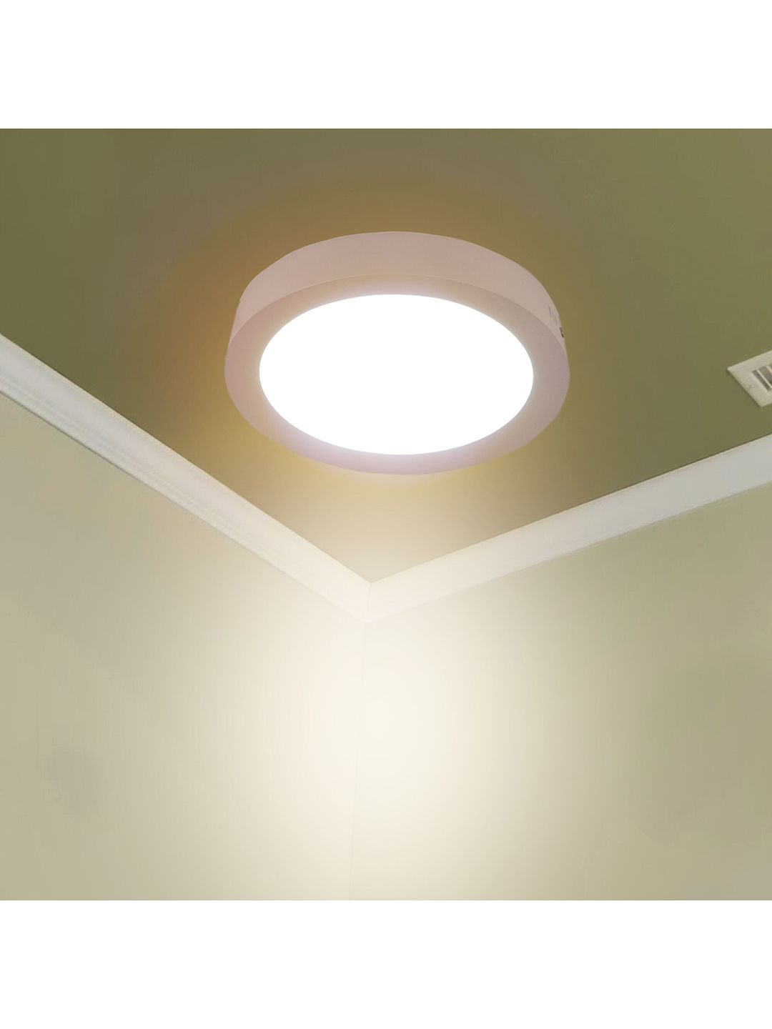 MFD HOME FURNISHING White Solid Ceiling Lamp Price in India