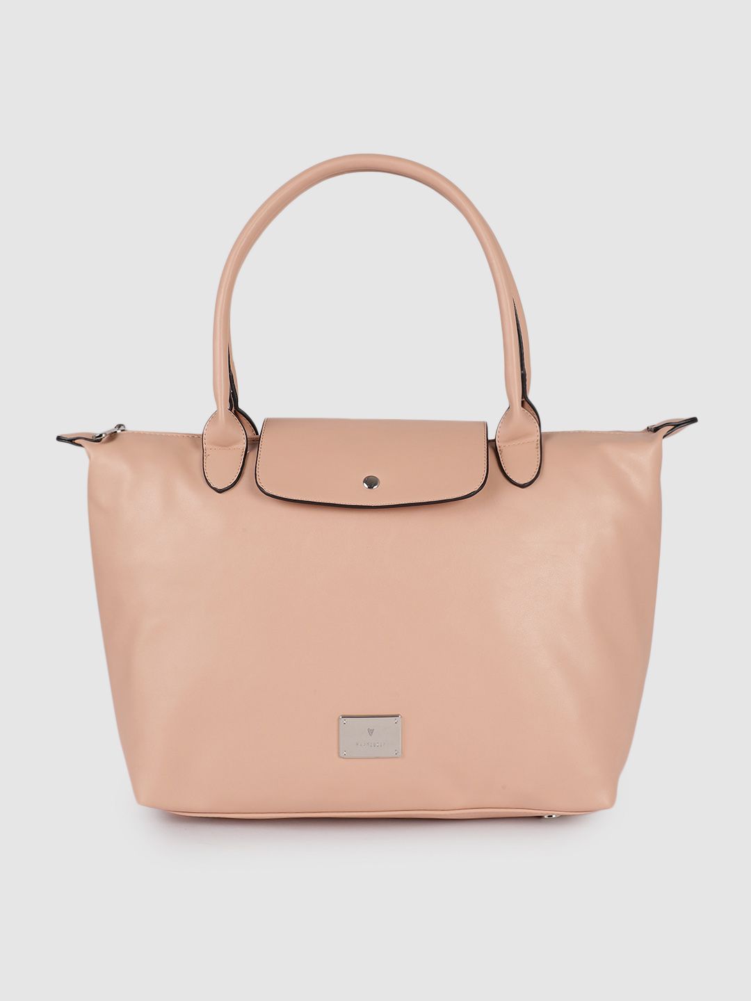 Van Heusen Dusty Pink Oversized Structured Shoulder Bag Price in India