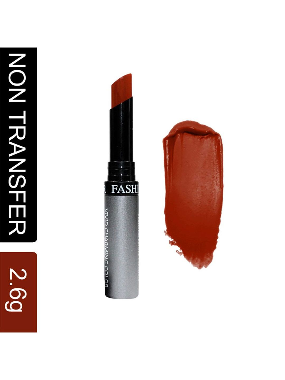 Fashion Colour Kiss Lip No Transfer Lipstick - Clay Brown 86 Price in India