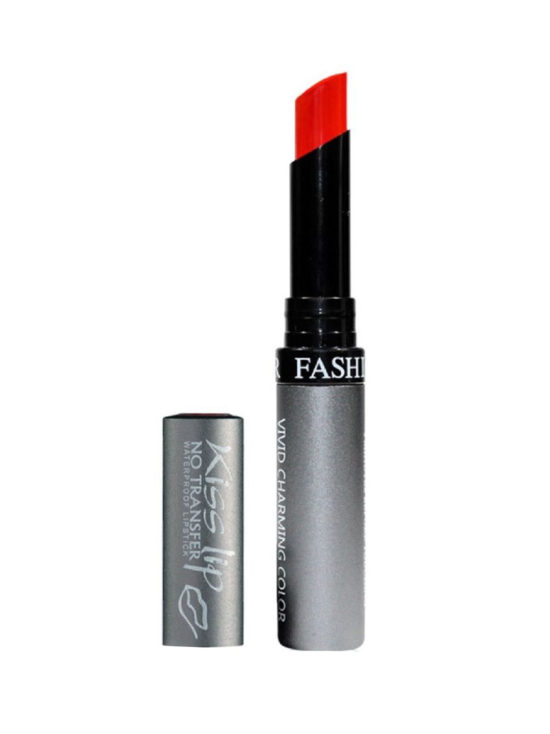 Fashion Colour Kiss Lip Vivid Charming Color No Transfer Lipstick - Dark Red 59 Price in India