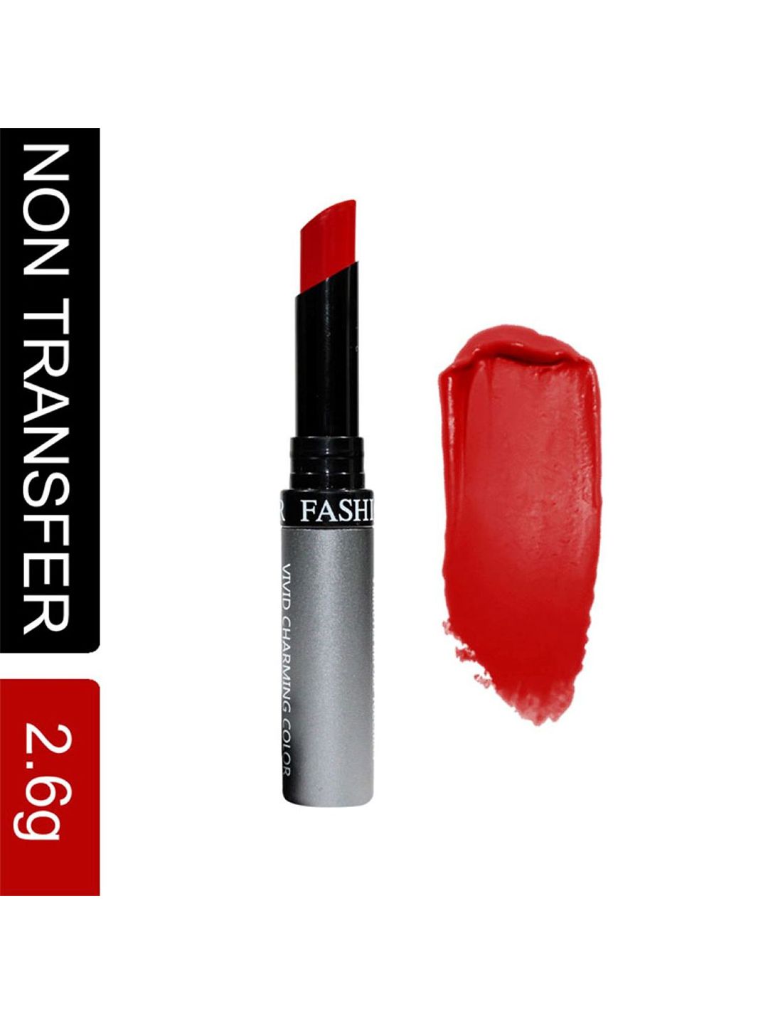 Fashion Colour Kiss Lip No Transfer Lipstick - Dull Red 75 Price in India