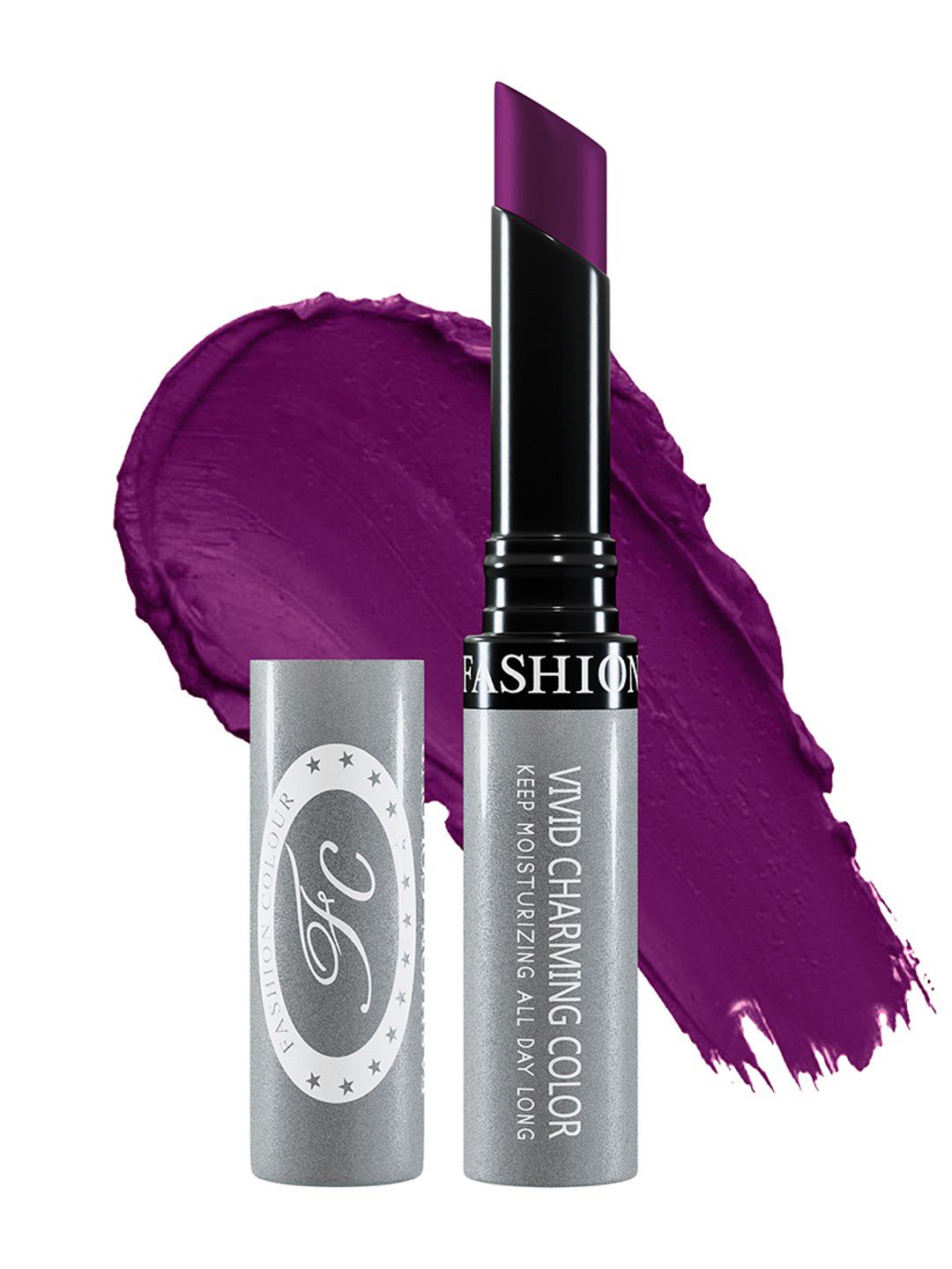 Fashion Colour Kiss Lip No-Transfer Waterproof Lipstick 2.6 g - Aubergine 03