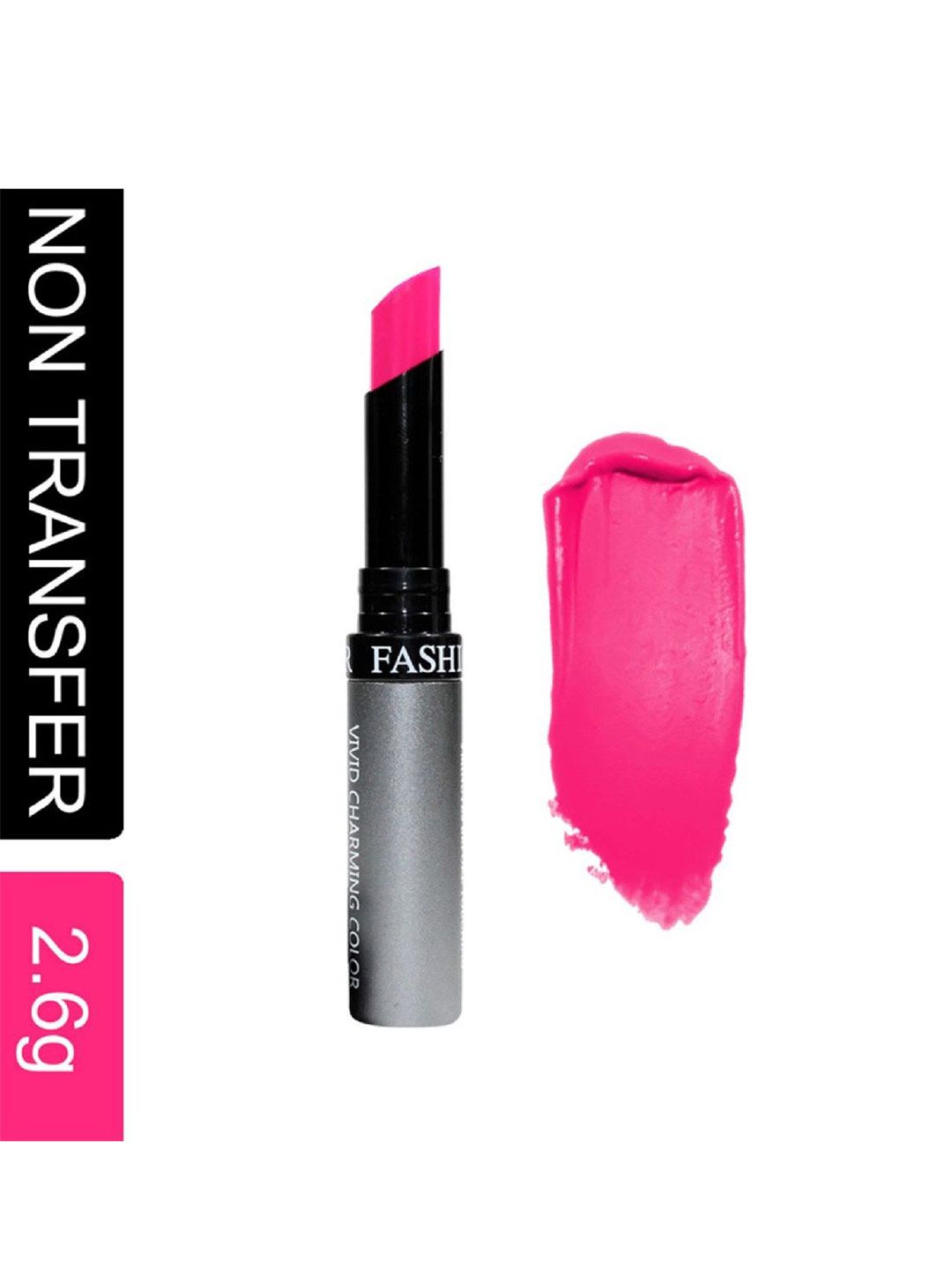 Fashion Colour Kiss Lip Vivid Charming Color No Transfer Lipstick - Rose Violet 67 Price in India