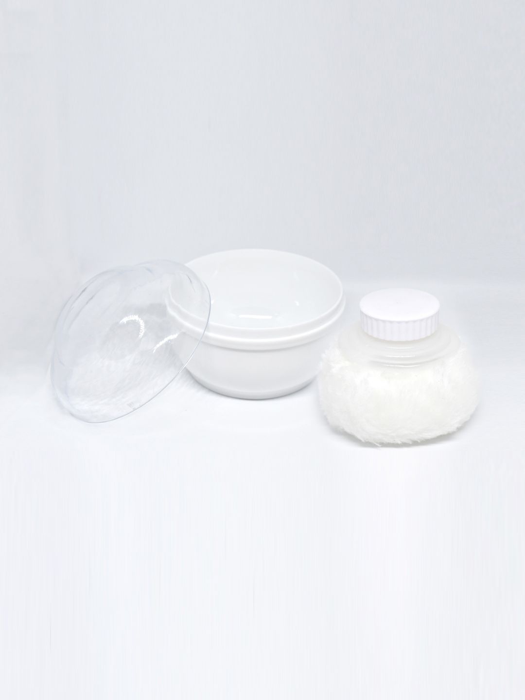 The Little Lookers Infant Kids White Powder Puff for Face & Body