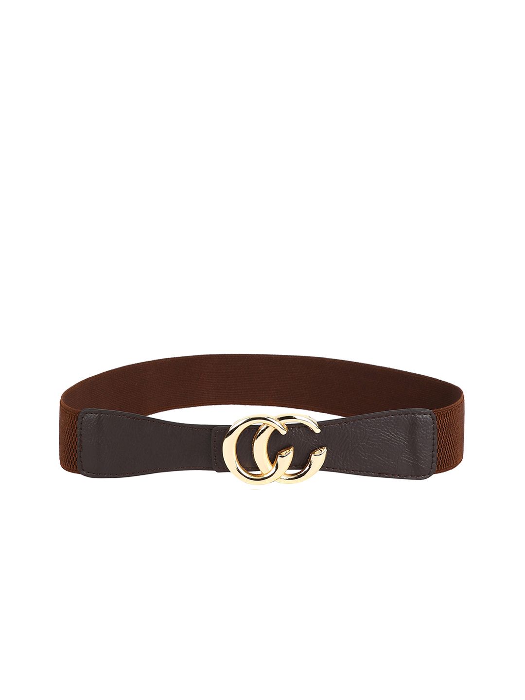 CRUSSET Women Brown Textured Belt Price in India