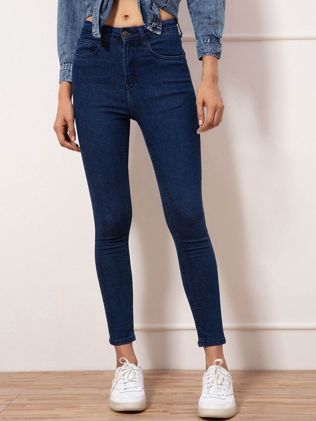 20Dresses Women Blue Jeans Price in India