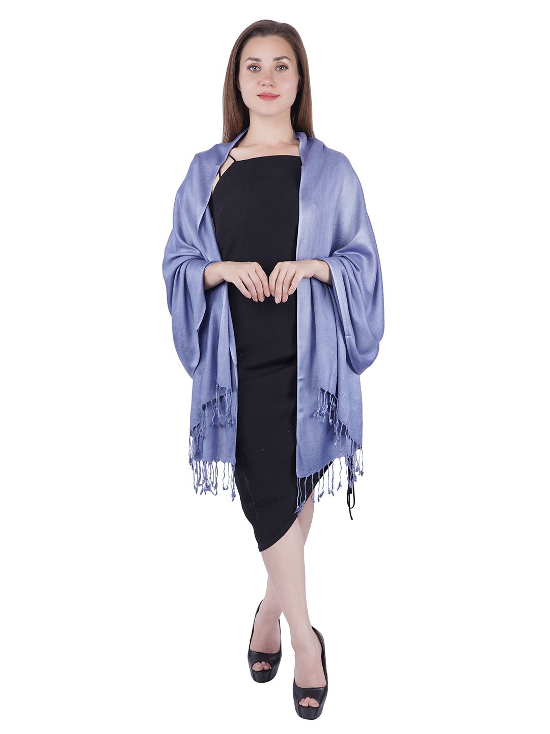 MUFFLY Women Lavender Stoles Price in India