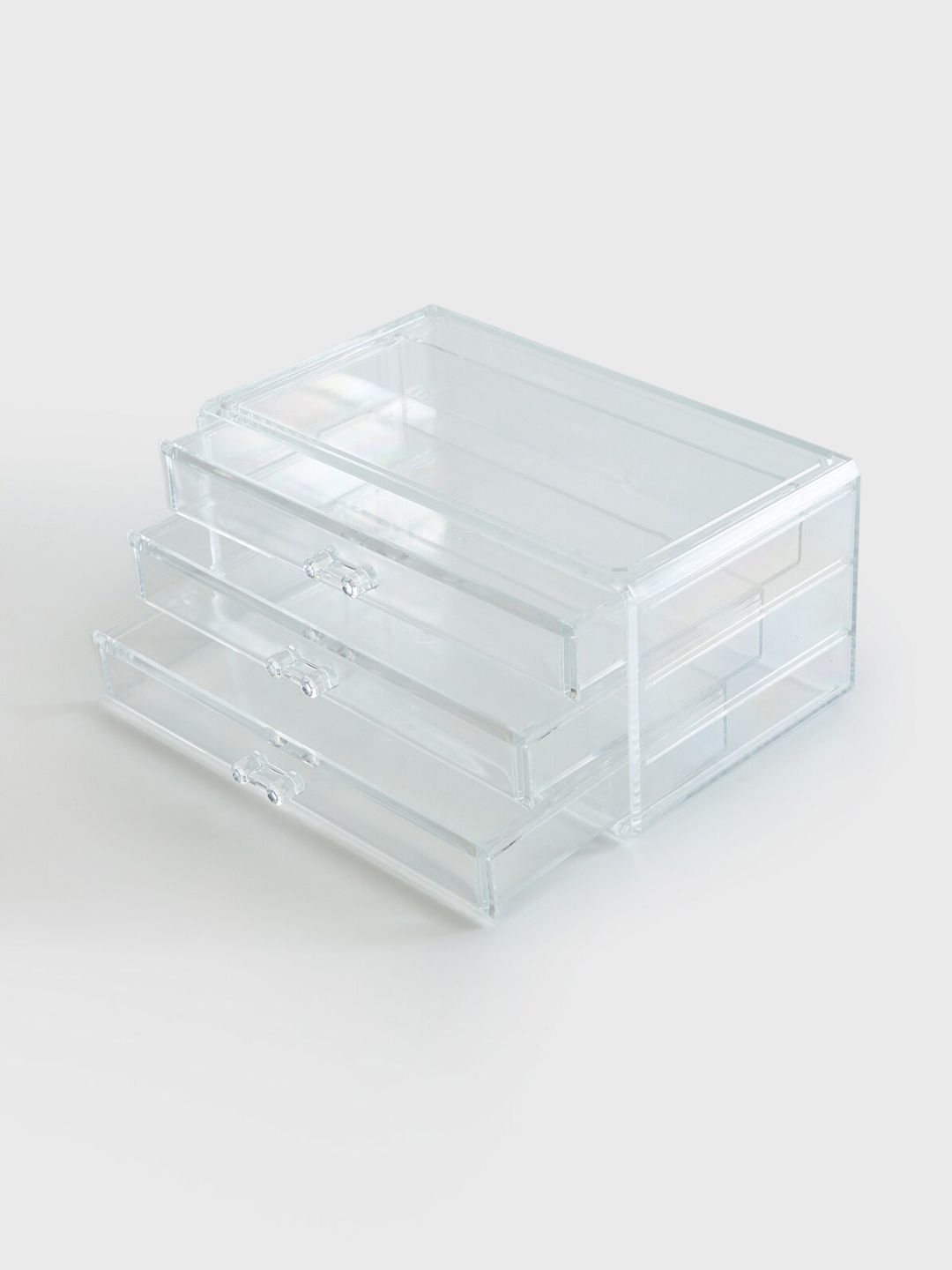 Home Centre Transparent 3-Drawer Cosmetic Organizer Price in India