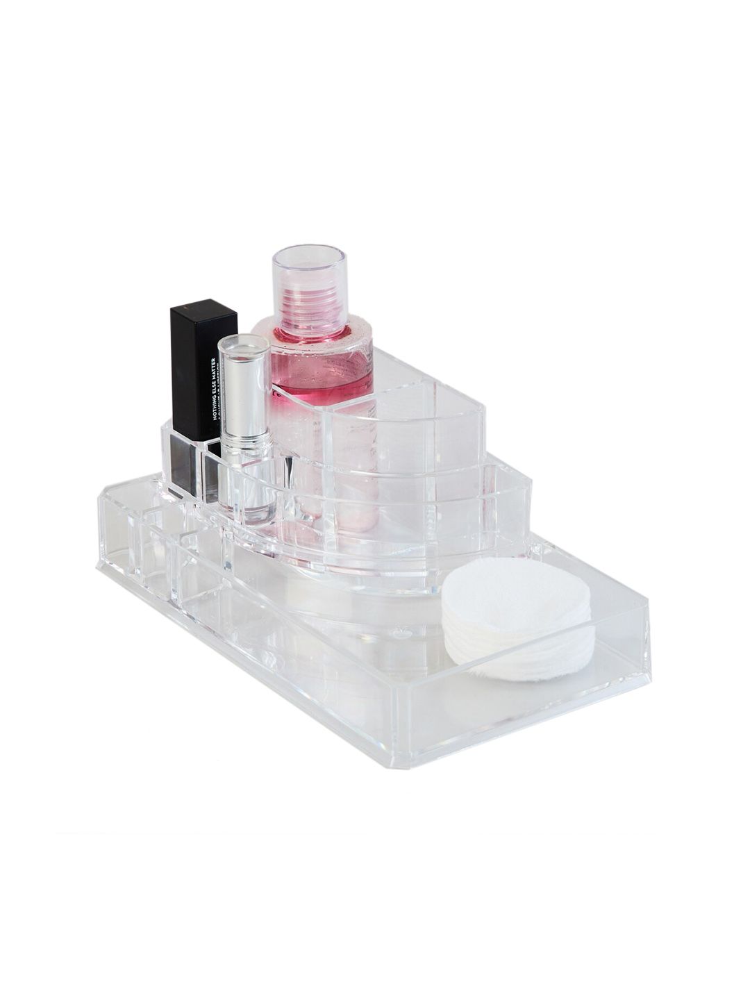 Home Centre Transparent Orion Ducale 9-Compartment Cosmetic Organizer Price in India
