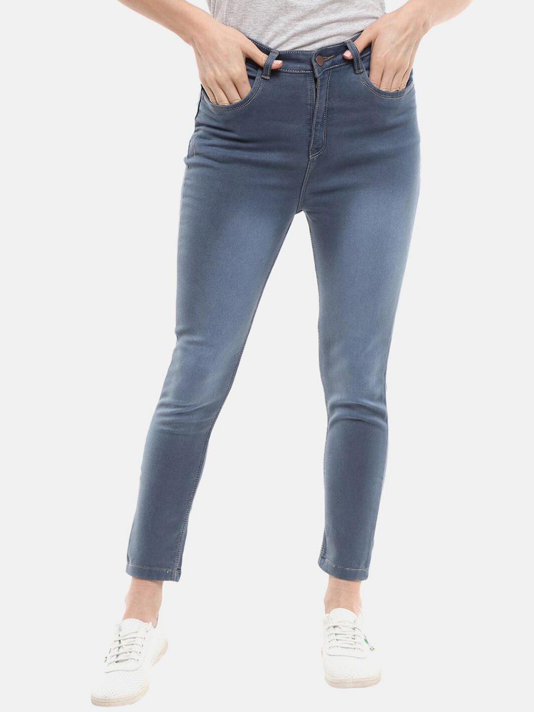 V-Mart Women Grey Jeans Price in India