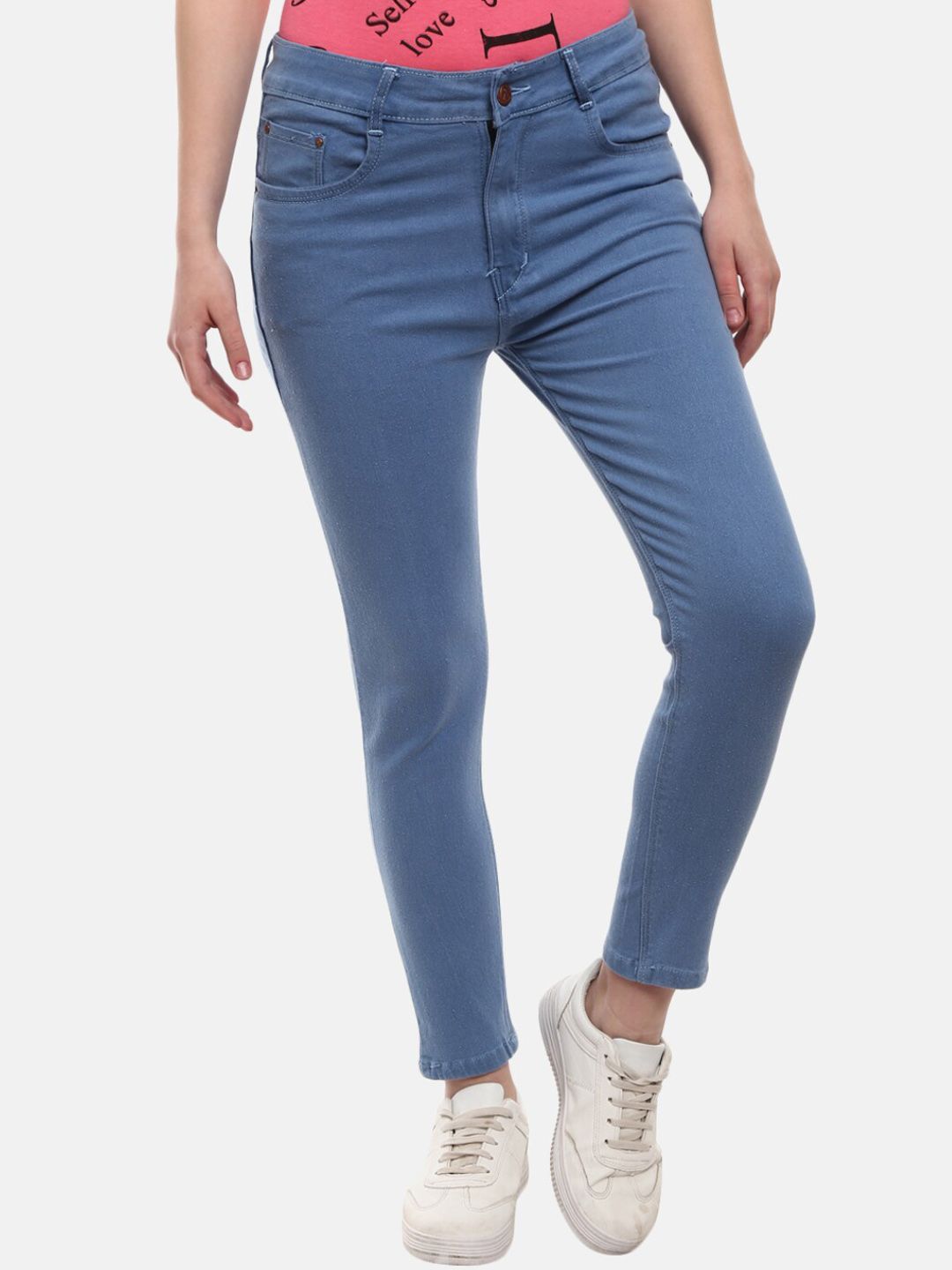 V-Mart Women Blue Jeans Price in India