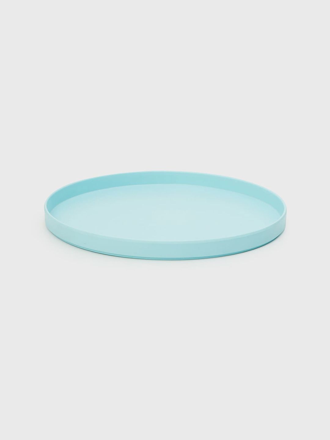 Home Centre Teal Blue Solid Melamine Side Plate Price in India