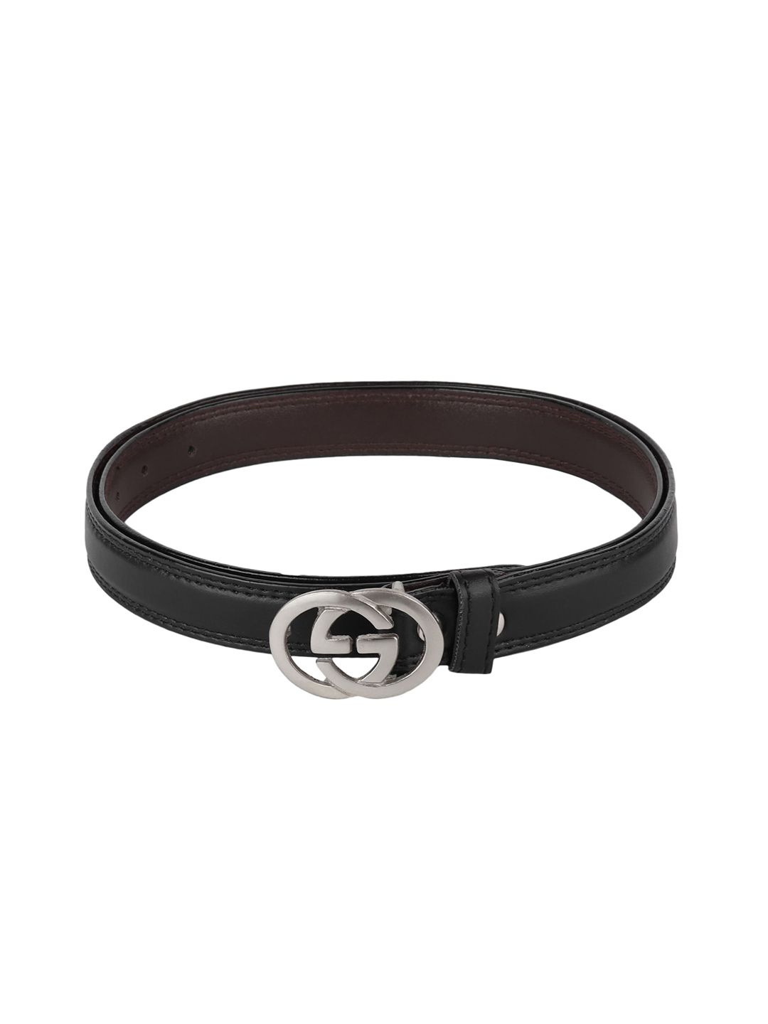 LONDON FASHION hob Women Black PU Belt Price in India