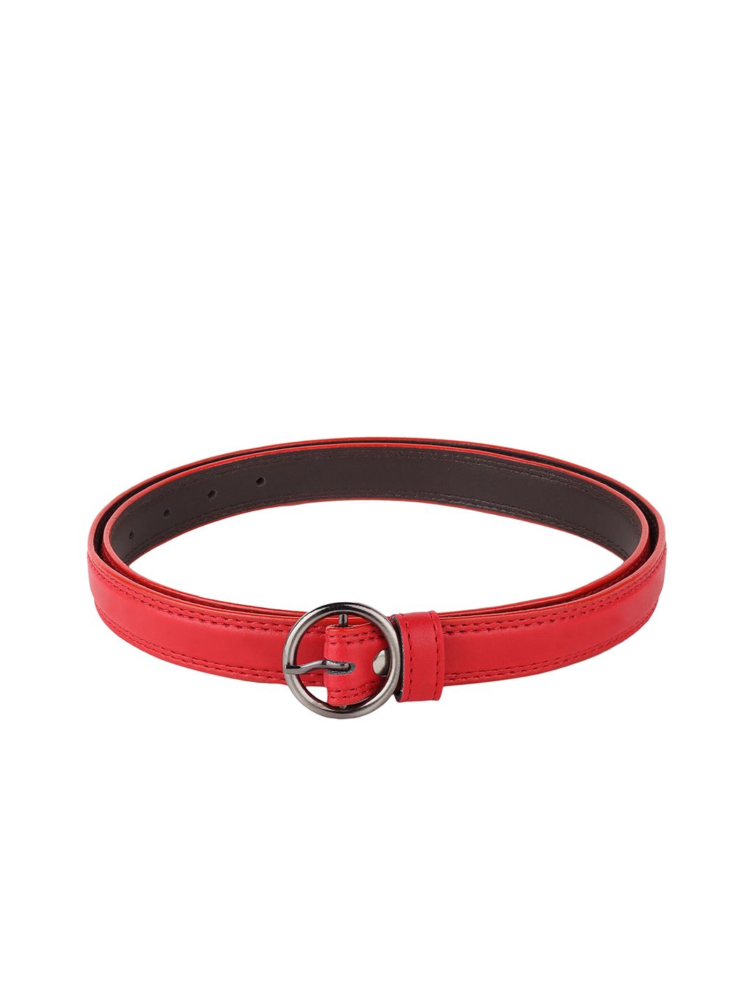 LONDON FASHION hob Women Red PU Belt Price in India