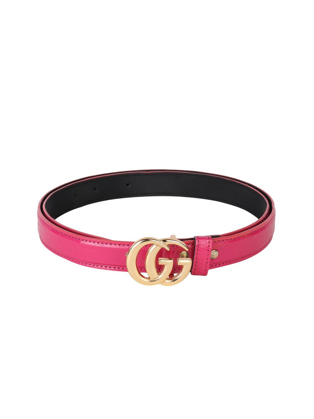 LONDON FASHION hob Women Pink PU Belt Price in India