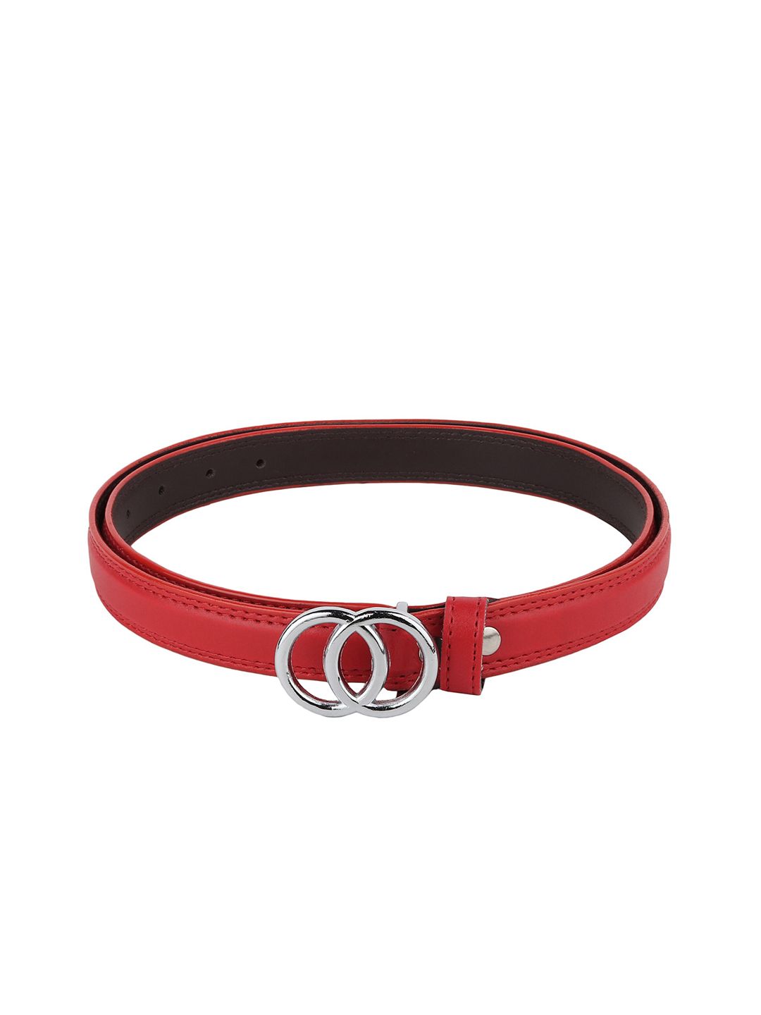 LONDON FASHION hob Women Red PU Belt Price in India