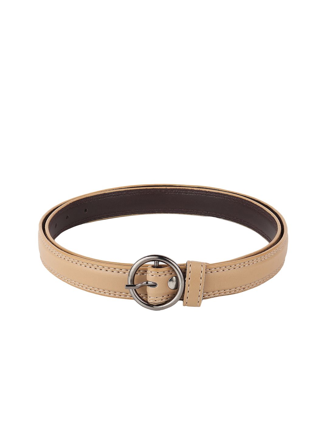 LONDON FASHION hob Women Cream-Coloured PU Belt Price in India