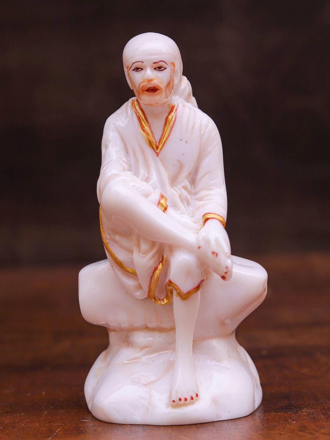 StatueStudio White Sai Baba Idol Showpieces Price in India