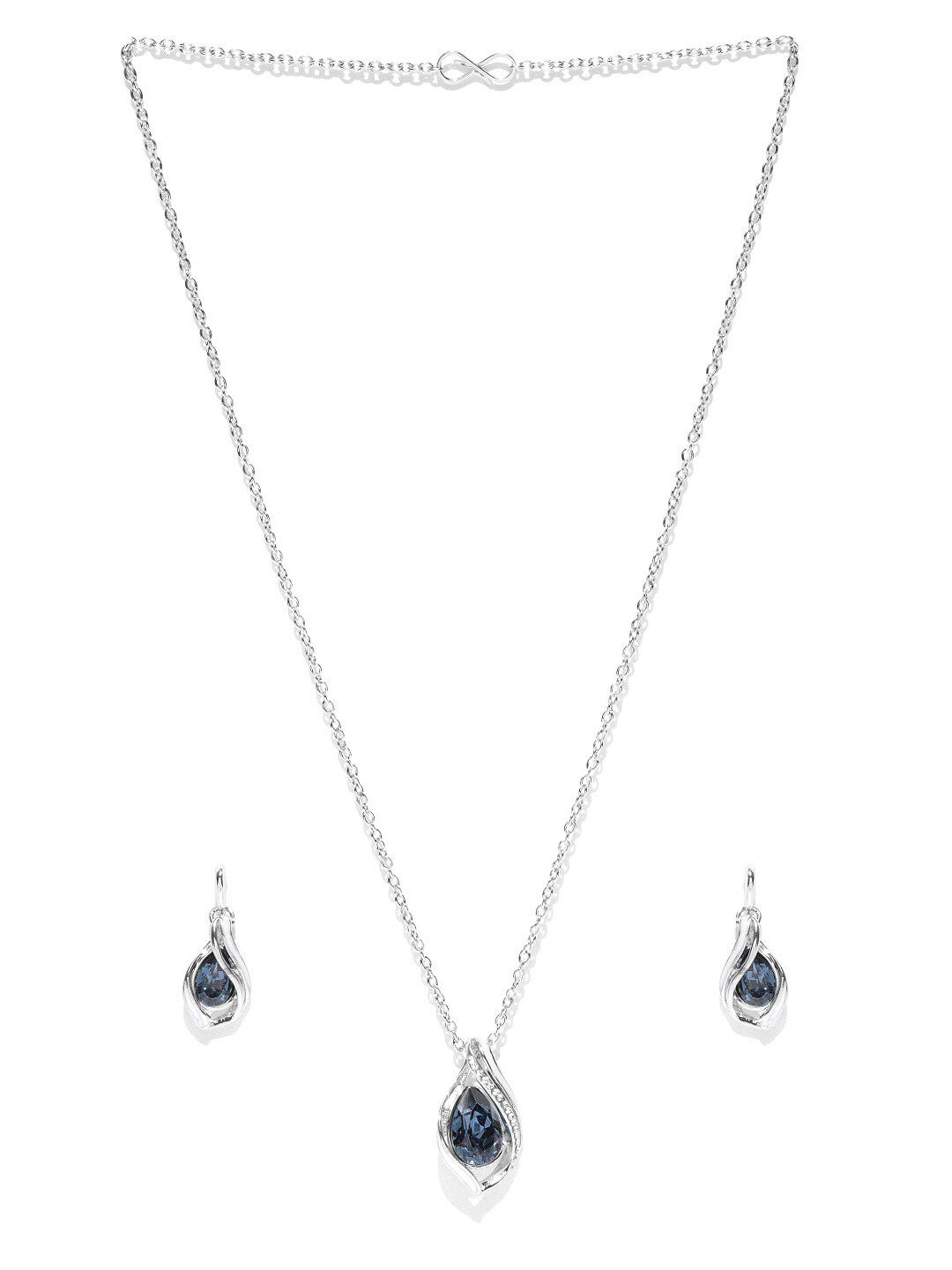 Mahi Women Blue Necklace and Chains Price in India