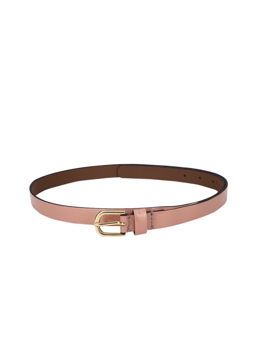 FOREVER 21 Women Pink Solid PU Belt Price in India