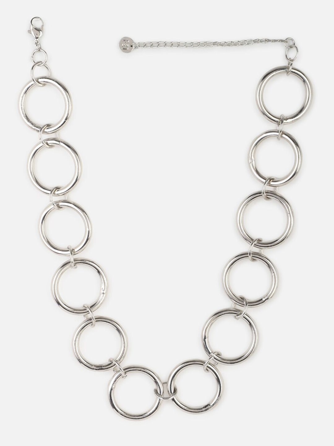 FOREVER 21 Women Silver Necklace and Chains Price in India