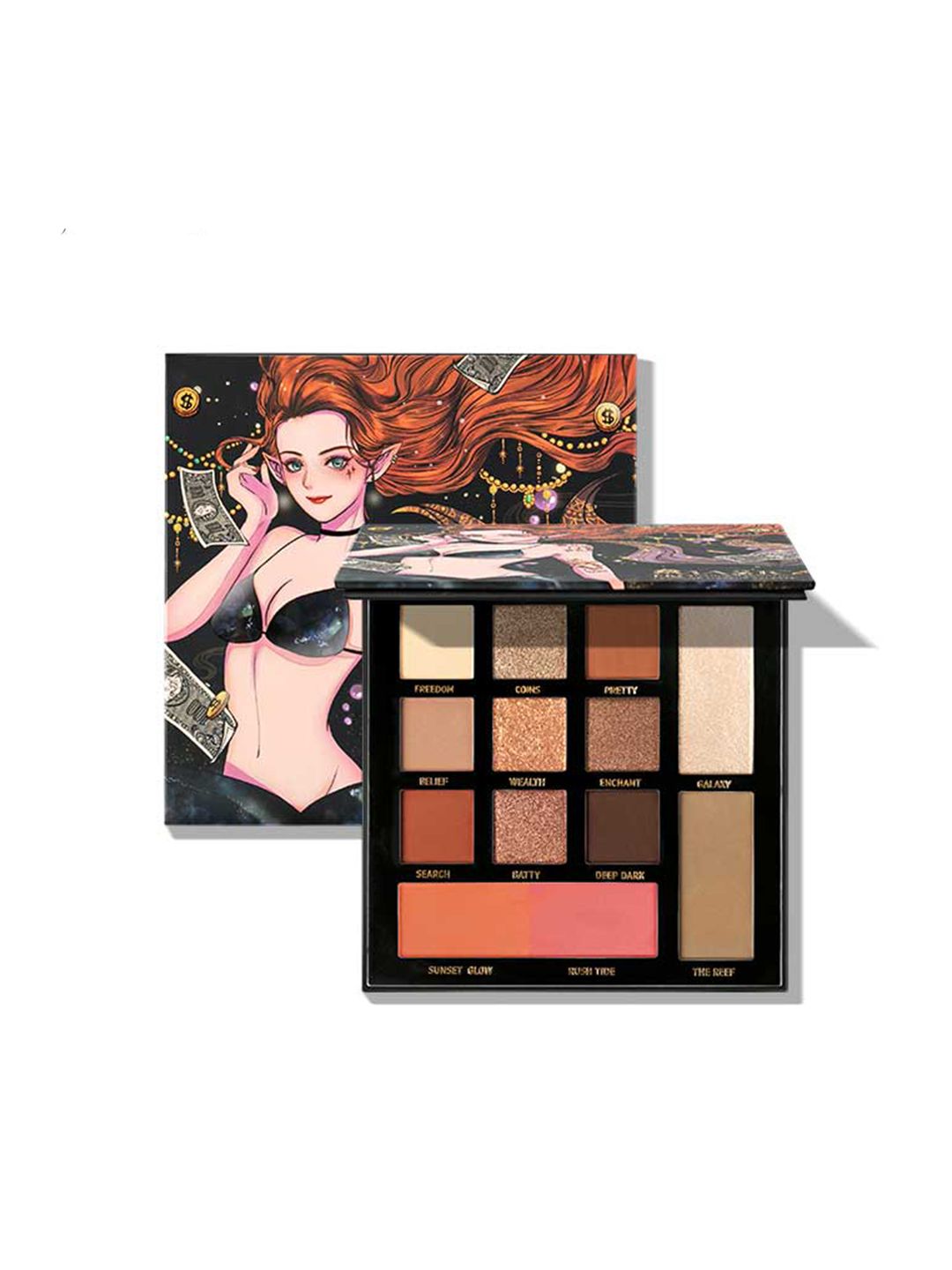 IMAGIC 12 Colors Lorelei Face Palette EY334 Price in India