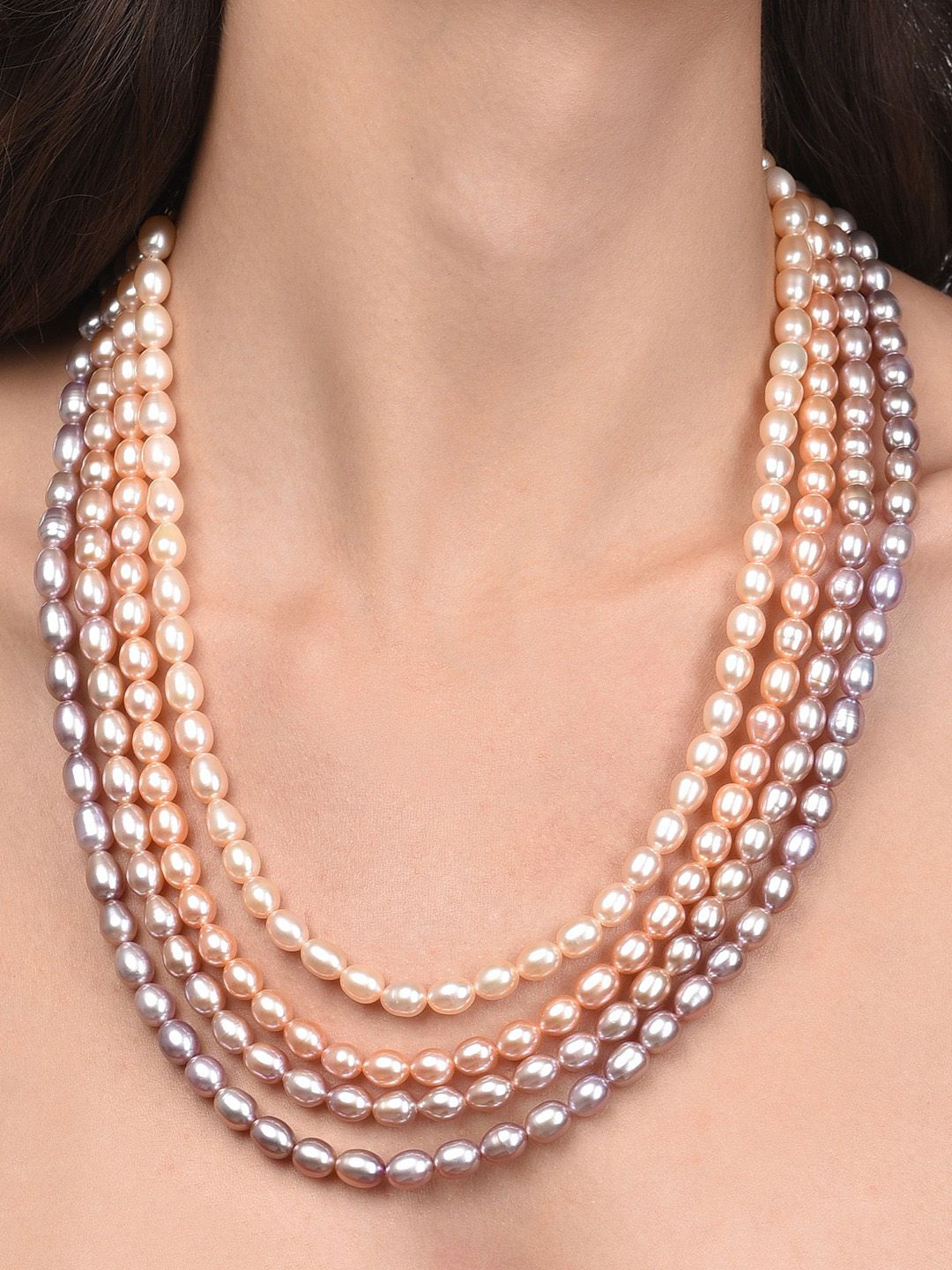 Zaveri Pearls Women Multi Necklace and Chains Price in India