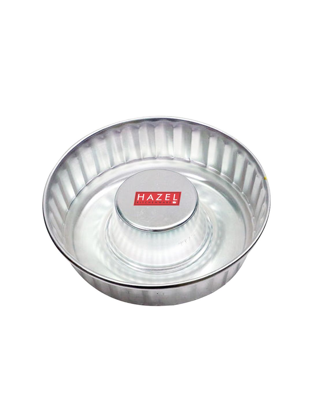 HAZEL Silver-Toned Donut Mould Aluminium Tray Pan Price in India