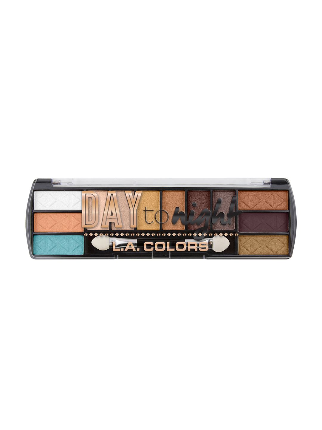 L.A colors Day To Night 12 Color Eyeshadow Palette - Sunset Price in India