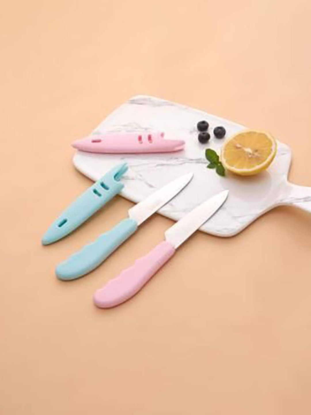 MARKET99 Pink Solid Plastic Knife With Cover Price in India