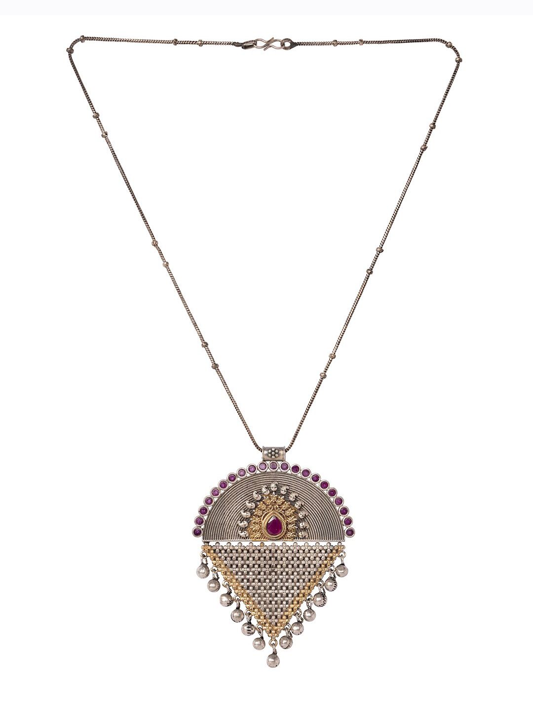 INDYA Women Pink Necklace and Chains Price in India